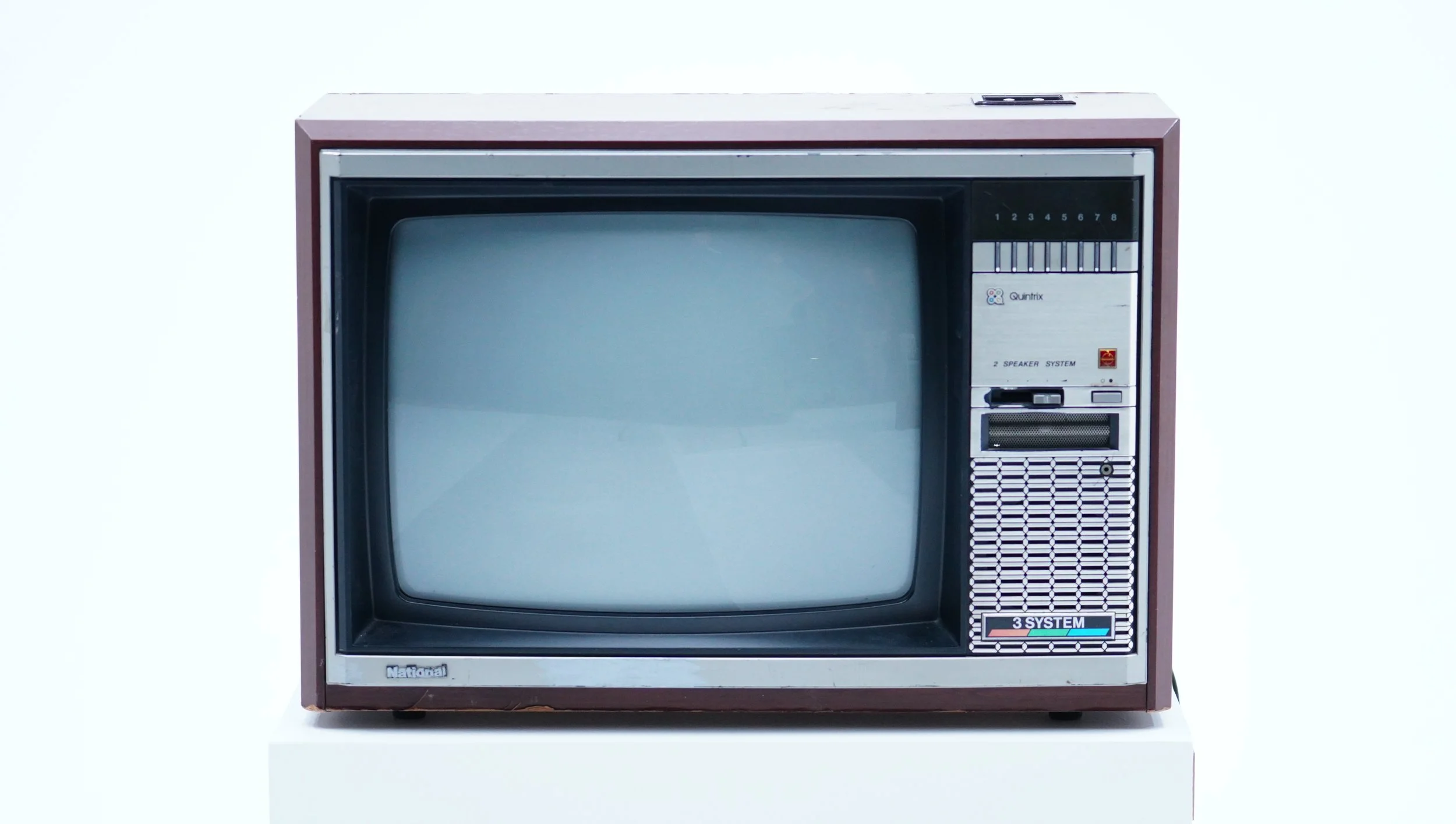 Vintage National television set